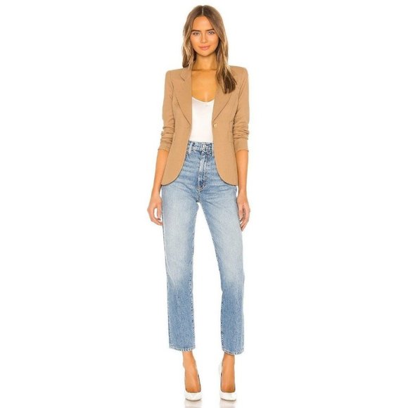 Smythe Classic Duchess Blazer in Camel - Picture 5 of 9